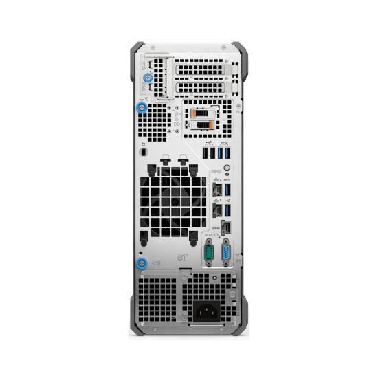 Сървър Dell PowerEdge T160, Intel Xeon E-2414, 2.6GHz-4.5GHz, 12MB кеш, 4 ядра, 8 нишки, 16GB DDR5 4400MHz UDIMM, 2TB HDD SATA, 300W PSU, Tower