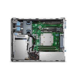 Сървър Dell PowerEdge T160, Intel Xeon E-2414, 2.6GHz-4.5GHz, 12MB кеш, 4 ядра, 8 нишки, 16GB DDR5 4400MHz UDIMM, 2TB HDD SATA, 300W PSU, Tower