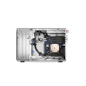 Сървър Dell PowerEdge T350 PET3508A, Xeon E-2334, 16GB DDR4 ECC, 480GB SSD RI, 8x 3.5" Bays, Broadcom 5720 Dual Port, PERC H355, iDRAC9 Basic, 2x 700W PSU, Tower