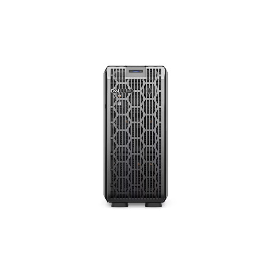Сървър Dell PowerEdge T350 PET3508A, Xeon E-2334, 16GB DDR4 ECC, 480GB SSD RI, 8x 3.5" Bays, Broadcom 5720 Dual Port, PERC H355, iDRAC9 Basic, 2x 700W PSU, Tower
