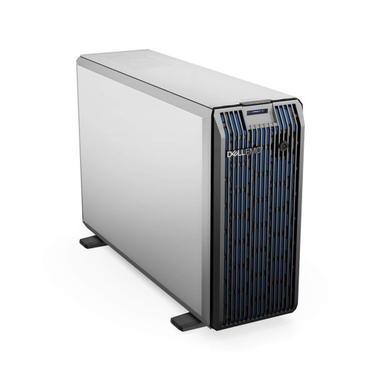 Сървър Dell PowerEdge T350 PET3508A, Xeon E-2334, 16GB DDR4 ECC, 480GB SSD RI, 8x 3.5" Bays, Broadcom 5720 Dual Port, PERC H355, iDRAC9 Basic, 2x 700W PSU, Tower