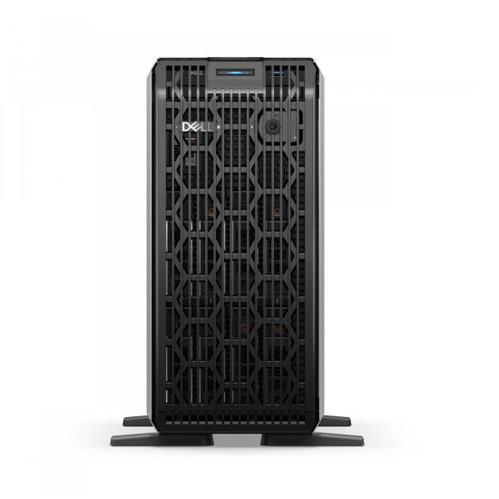Сървър Dell PowerEdge T360, шаси с 8 x 3.5 инча Hot-Plug SAS/SATA диска, Intel Xeon 6315P, 2.8 GHz, 16 GB UDIMM DDR5 5600 ECC, 480 GB SATA SSD, iDRAC9 Enterprise