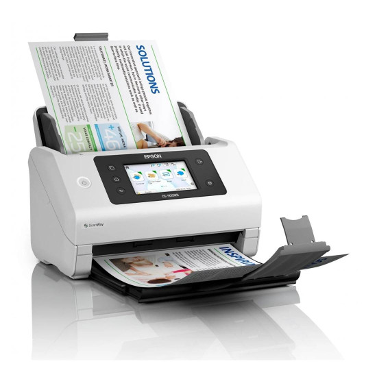 Скенер EPSON, WorkForce DS-900WN, A4, Open Platform, WiFi