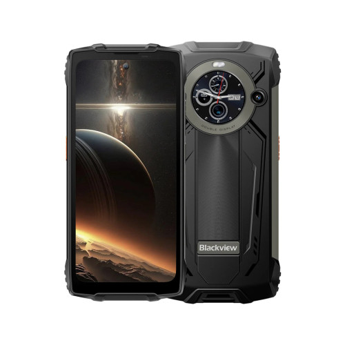 Смартфон Blackview BV8200, LTE, 6.5 инча, FHD IPS, 1080x2400, 120Hz, 12GB RAM, 256GB памет, Black