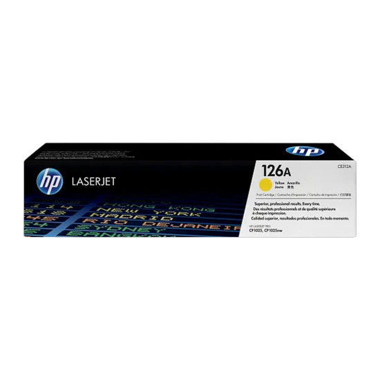Тонер касета HP 126A, CE312A, Yellow