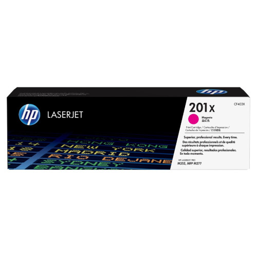 Тонер касета HP 201X, CF403X, Magenta