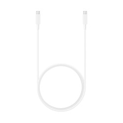 USB кабел SAMSUNG USB-C kym USB-C, 5A, 1.8 м, White