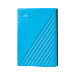 Външен твърд диск WD My Passport, 4TB, USB 3.2 Gen 1, 2.5 инча, Blue – WDBPKJ0040BBL-WESN