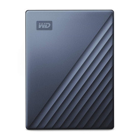 Външен твърд диск WESTERN DIGITAL My Passport Ultra, 2TB, 2.5 инча, USB-C, USB 3.0, Blue