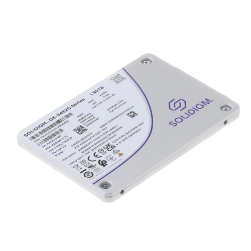 Вътрешен SSD диск Solidigm D3-S4520, 1.92TB, SATA 6Gb/s, 2.5", до 550MB/s, 3D TLC