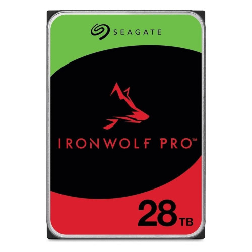 Вътрешен твърд диск SEAGATE Ironwolf PRO Enterprise NAS 28TB, 3.5 инча, 256MB, 7200rpm