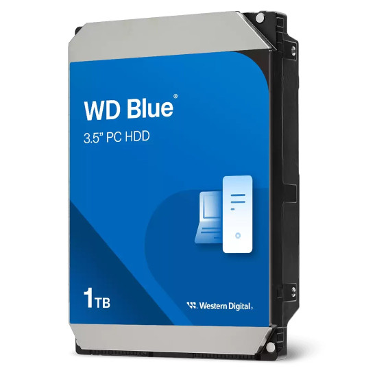 Вътрешен твърд диск Western Digital Blue 1TB 7200rpm SATA 6Gb/s 64MB 3.5 inch