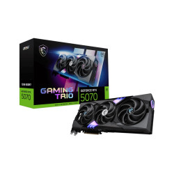 Видеокарта MSI GeForce RTX 5070 GAMING TRIO OC, 12GB GDDR7, PCIe 5.0, 192-bit