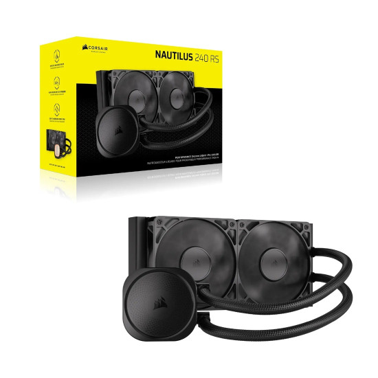 Водно охлаждане за процесор CORSAIR NAUTILUS 240, 240mm
