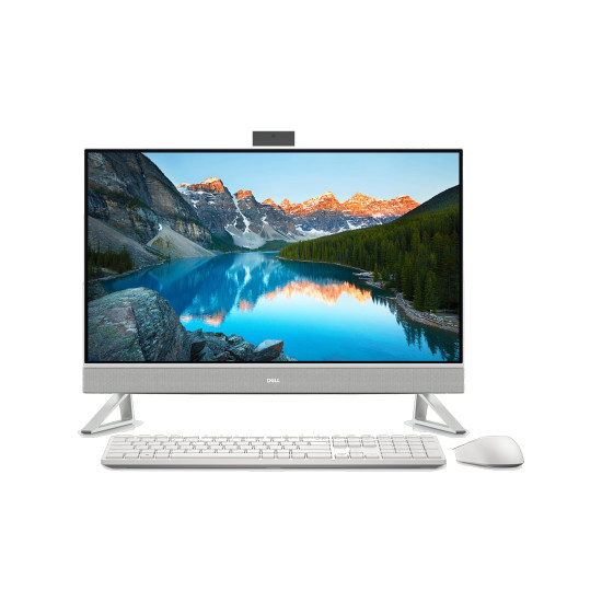 All-in-One компютър Dell Inspiron AIO 7730, 27 инча, 1920 x 1080, Touch, Intel Core 7 150U, 32GB RAM, 1TB SSD, GeForce MX570A 2GB, Windows 11 Pro, White