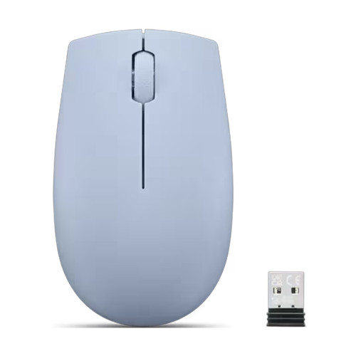 Безжична мишка LENOVO 300, Frost Blue