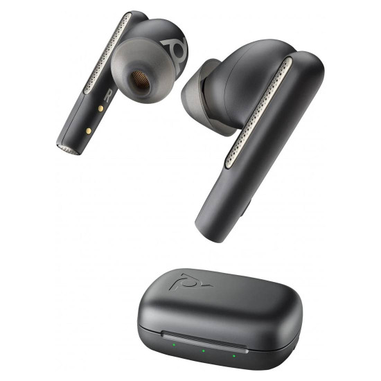 Безжични слушалки HP Poly Voyager Free 60 Carbon Black Earbuds + BT700 USB-C Adapter + Basic Charge Case