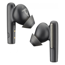 Безжични слушалки HP Poly Voyager Free 60 Carbon Black Earbuds + BT700 USB-C Adapter + Basic Charge Case