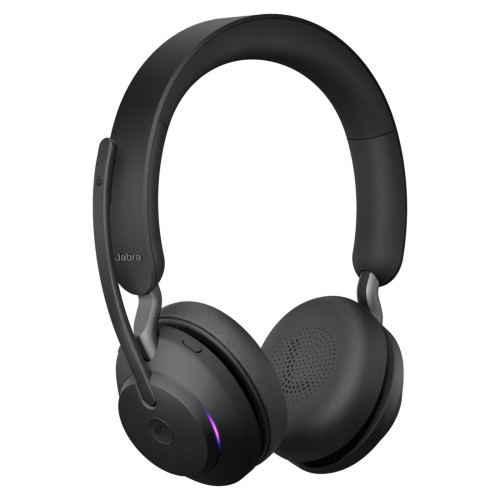 Безжични слушалки Jabra Evolve2 65 MS Stereo, Bluetooth, USB-A, Certified for Microsoft Teams
