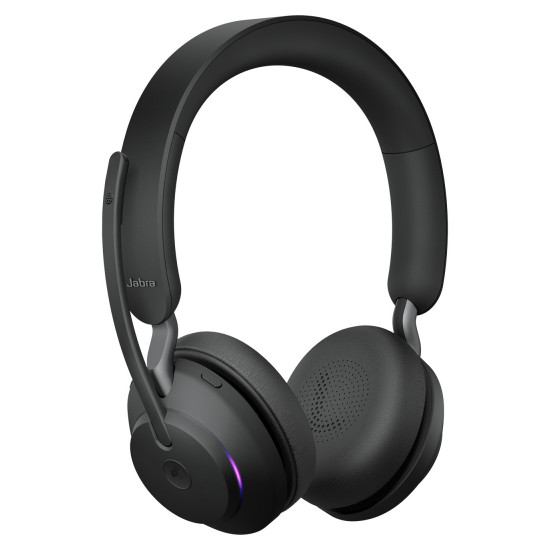 Безжични слушалки Jabra Evolve2 65 MS Stereo, Bluetooth, USB-A, Certified for Microsoft Teams