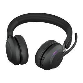 Безжични слушалки Jabra Evolve2 65 MS Stereo, Bluetooth, USB-A, Certified for Microsoft Teams