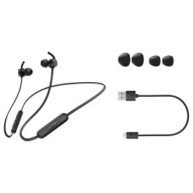 Безжични слушалки PHILIPS TAE1209BK/00, IPX5 - 24 броя
