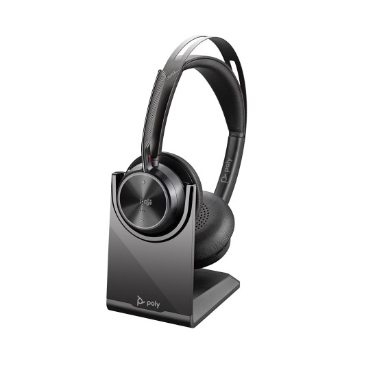 Безжични слушалки Poly Voyager Focus 2, USB-C, Microsoft Teams Certified