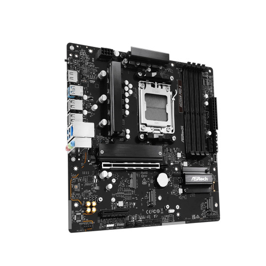 Дънна платка ASRock A620AM Pro-A, Micro ATX, Socket AM5, 4x DDR5