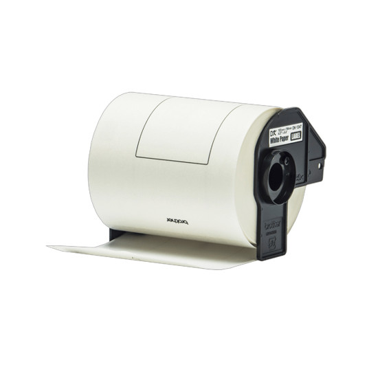 Етикети Brother DK-11247, 103mm x 164mm, 180 броя, White