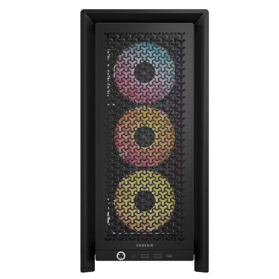 Кутия за компютър Corsair FRAME 4000D RS ARGB, Mid-Tower, Black