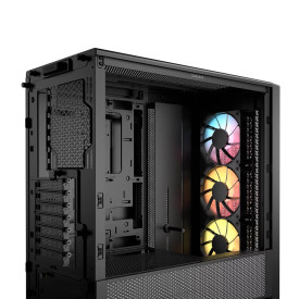 Кутия за компютър Corsair FRAME 4000D RS ARGB, Mid-Tower, Black