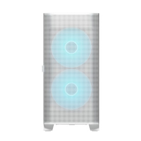 Кутия за компютър COUGAR AIRFACE FLO RGB, Mid Tower, White