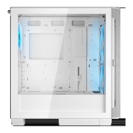 Кутия за компютър COUGAR AIRFACE FLO RGB, Mid Tower, White