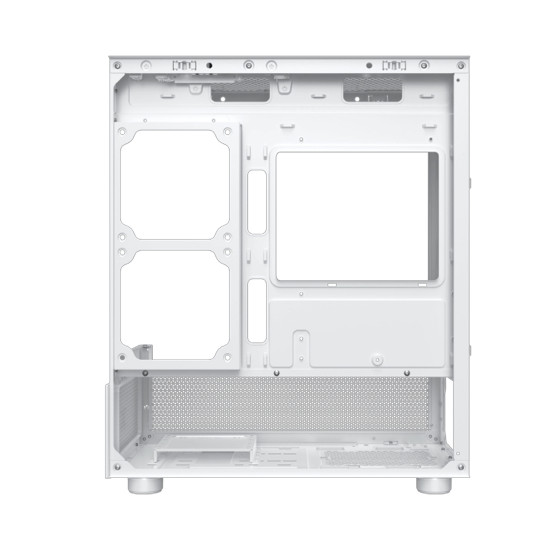 Кутия за компютър XIGMATEK Alphard M Arctic, WH, MATX, U3x1 + U2x2, 2PCS TG, ARGB PCB