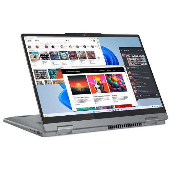 Лаптоп LENOVO IdeaPad 5 2-in-1, Snapdragon X1P42100, 14 инча, WUXGA OLED, Touch, 16GB DDR5, 1TB SSD, Windows 11 Home