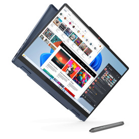 Лаптоп LENOVO IdeaPad 5 2in1, AMD Ryzen 5 8645HS, 14 инча, WUXGA Touch, 16GB DDR5, 512GB SSD