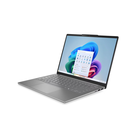 Лаптоп Lenovo IdeaPad Slim 5, 14 инча 14AHP10, AMD Ryzen 7 8845HS, 24GB DDR5, 512GB SSD, Radeon 780M, WUXGA IPS, Luna Grey