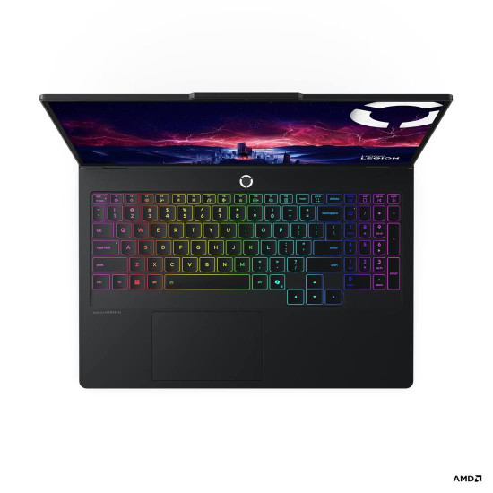 Лаптоп Lenovo Legion Pro 5, AMD Ryzen 9 8945HX, 16 инча WQXGA 500N 240Hz HDR, 32GB DDR5, 1TB SSD, RTX 5070 8GB, Eclipse Black