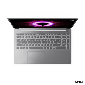 Лаптоп LENOVO LOQ AMD Ryzen 7 7735HS, 15.6 инча, FHD, 144Hz, 16GB DDR5, 512GB SSD, RTX4050 6GB, Luna Grey