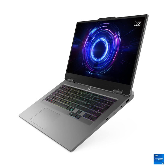Лаптоп LENOVO LOQ, Intel Core i7-13650HX, 17.3 инча, FHD, 165Hz, sRGB, 24GB DDR5, 512GB SSD, RTX5050 8GB, Luna Grey