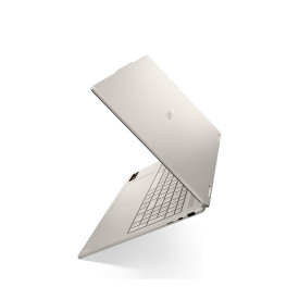 Лаптоп Lenovo Yoga 7 2-in-1 16AKP10, AMD Ryzen AI 7 350, 16" 2.8K OLED Touch, 32GB LPDDR5x, 1TB SSD, Windows 11 Home, Seashell