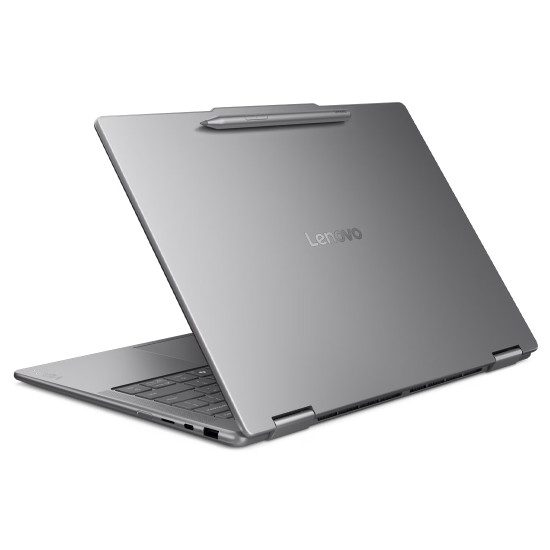 Лаптоп LENOVO Yoga 7 2-in-1 Intel Core Ultra 7 258V, 14 инча, 2.8K OLED, 500N, 120Hz, Touch, 32GB DDR5, 1TB SSD, Windows 11 Home, Luna Grey