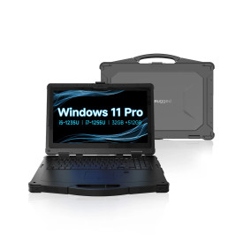 Лаптоп ONERugged N15T, Intel Core i5-1135G7, 15.6 инча, FHD, 16GB RAM, 256GB SSD, GPS, Fingerprint, Black