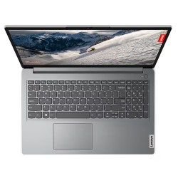 Лаптоп LENOVO IdeaPad 1, AMD Ryzen 7 5700U, 15.6 инча, FHD, 16GB DDR4, 512GB SSD, Сив