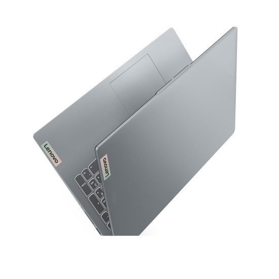 Лаптоп LENOVO IdeaPad Slim 3, AMD Ryzen 3 30, 15.6 инча Full HD, 16GB DDR5 RAM, 512GB SSD, Arctic Grey, Windows 11 Home