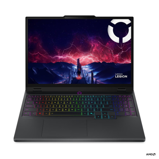 Лаптоп LENOVO Legion 5, AMD Ryzen AI 7 350, 15.1 инча WQXGA OLED, 500 нита, HDR, RTX 5060 8GB, 32GB DDR5 RAM, 1TB SSD, Eclipse Black