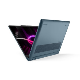 Лаптоп LENOVO Yoga 7 2-in-1, AMD Ryzen AI 7 445, 14 инча WUXGA OLED, тъчскрийн, 400 нита, HDR, 24GB DDR5 RAM, 1TB SSD, Tidal Teal, Windows 11 Home + Pen