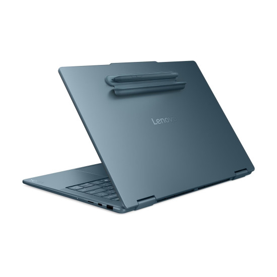 Лаптоп LENOVO Yoga 7 2-in-1, AMD Ryzen AI 7 445, 14 инча WUXGA OLED, тъчскрийн, 400 нита, HDR, 24GB DDR5 RAM, 1TB SSD, Tidal Teal, Windows 11 Home + Pen