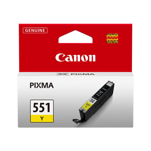 Мастило Canon CLI-551Y, 6511B001, Yellow