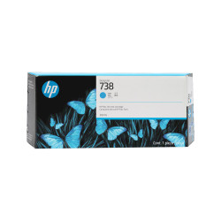 Мастило HP 738, 676M6A, Cyan